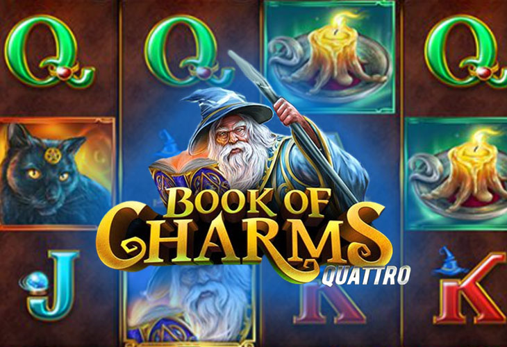 Book of Charms Quattro - Stakelogic slot at Casino Vegas Casino