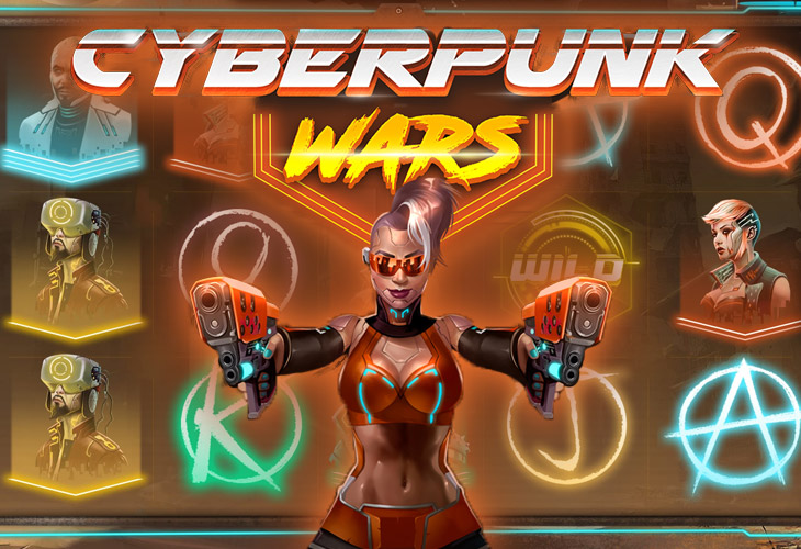 Cyberpunk Wars - Woohoo slot at Casino Vegas Casino