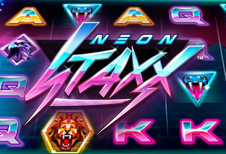 Neon Staxx - NetEnt slot at Casino Vegas Casino