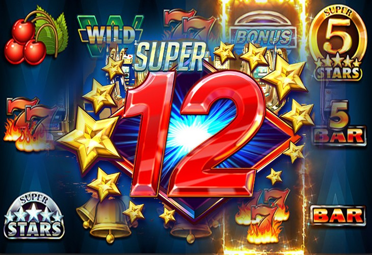 Super 12 Stars - Red Rake slot at Casino Vegas Casino