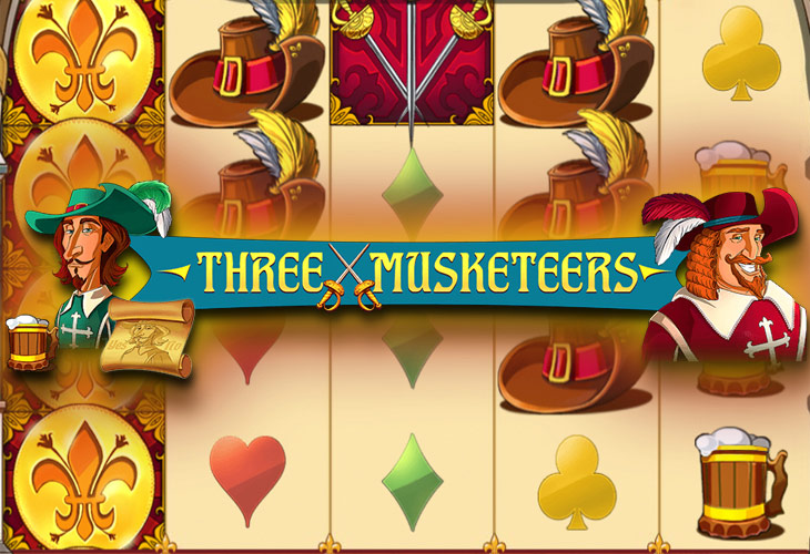 Three Musketeers - Red Tiger Gaming slot at Casino Vegas Casino